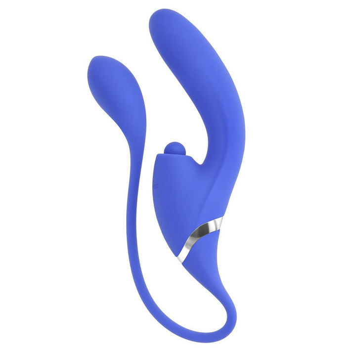 Evolved All In Triple Stimulating Vibrator - Purple