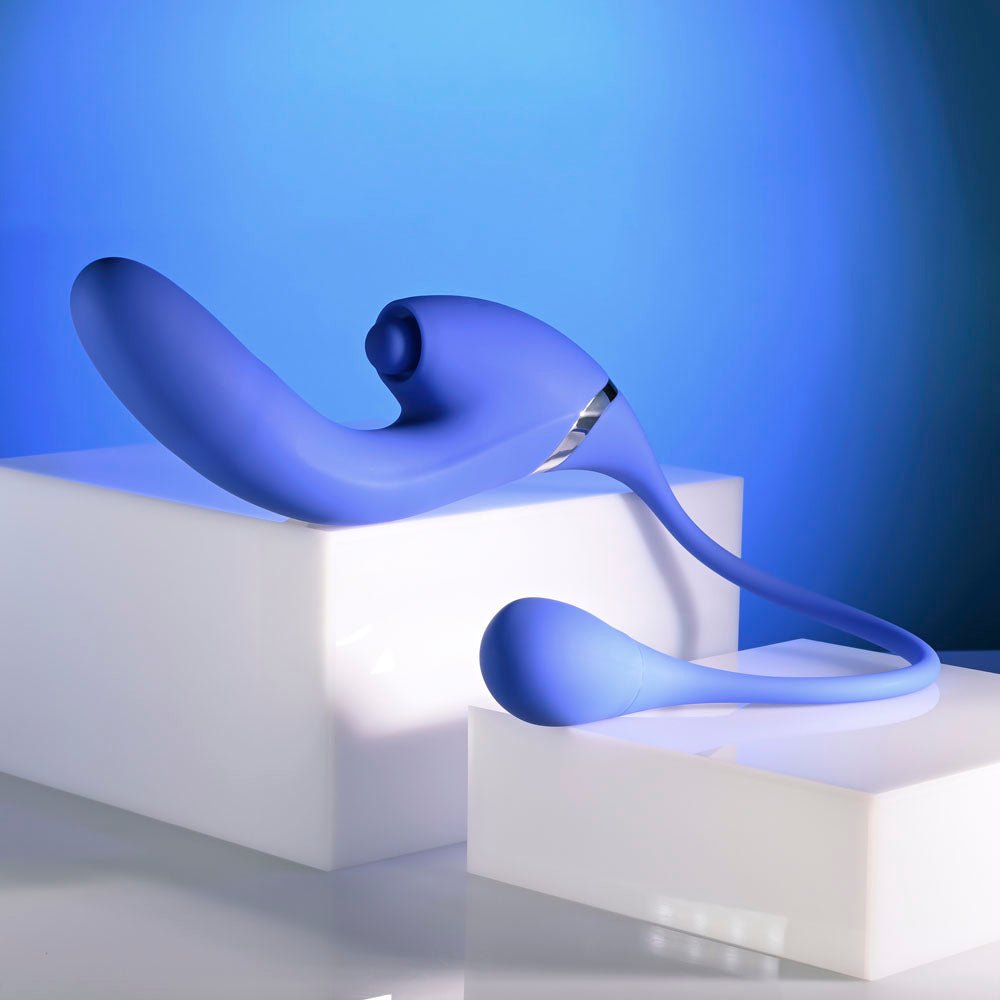 Evolved All In Triple Stimulating Vibrator - Purple