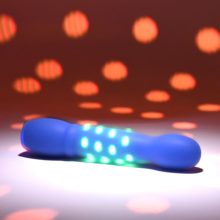 Evolved Disco Diva Light Up Vibrator - Blue