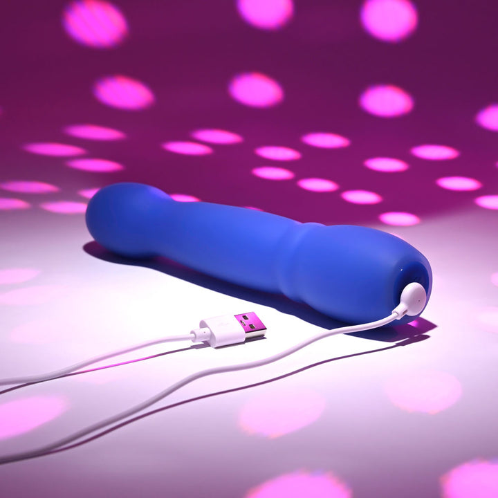 Evolved Disco Diva Light Up Vibrator - Blue