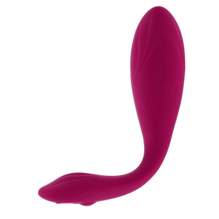 Evolved Cherry Pose  - Flexible & Posable Vibrator with Remote - Pink