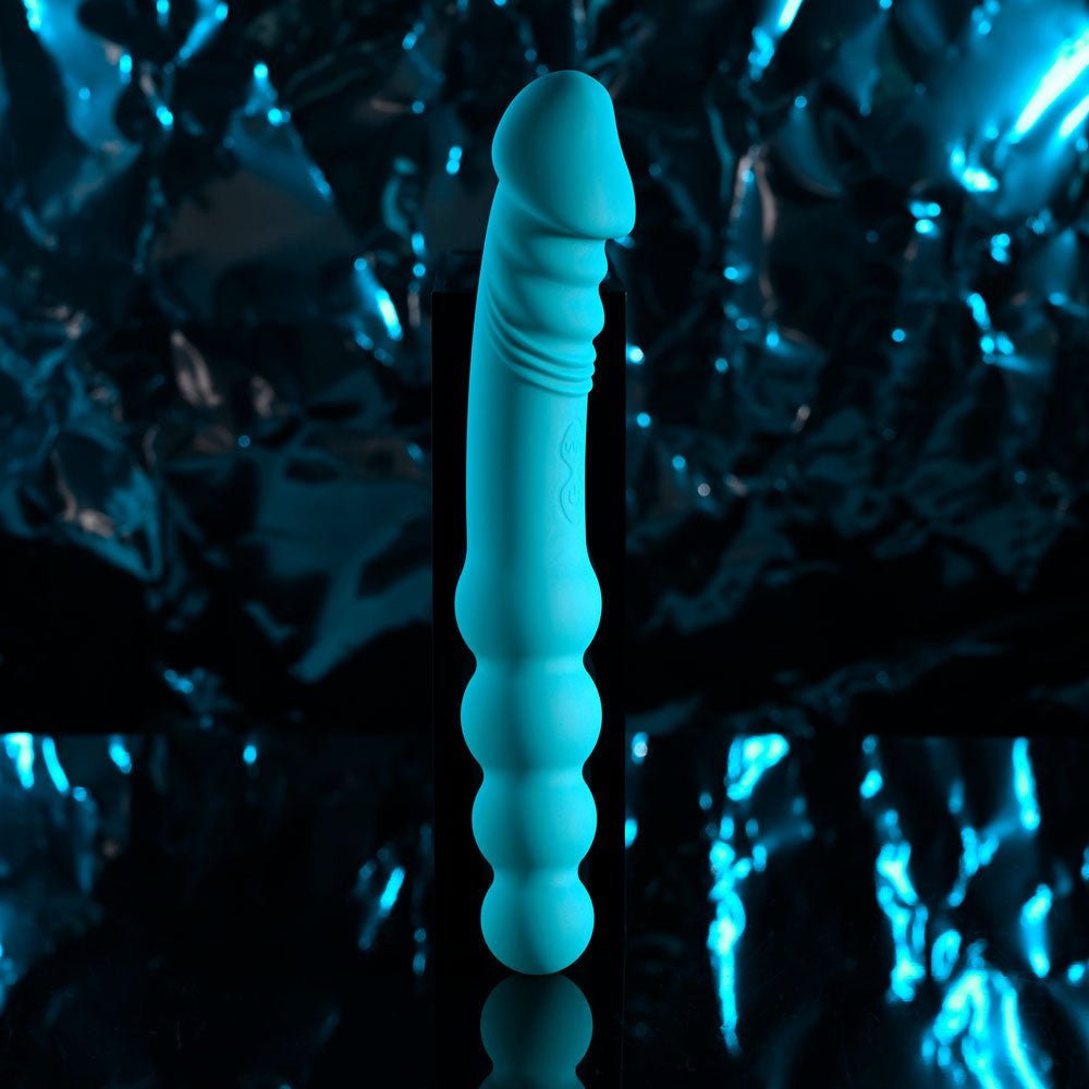 Evolved Flip Flop - Dual Ended Vibrator - Blue