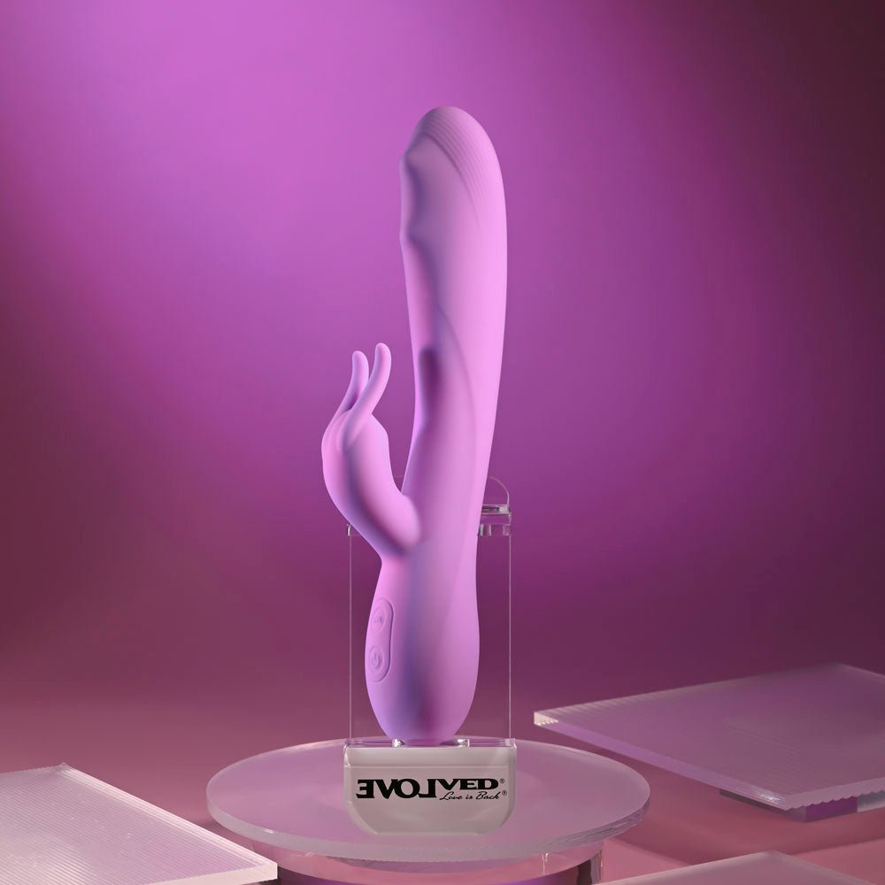 Evolved Bead The Way Rabbit Vibrator - Pink