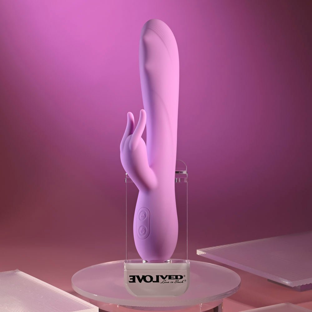 Evolved Bead The Way Rabbit Vibrator - Pink