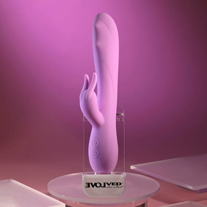 Evolved Bead The Way Rabbit Vibrator - Pink