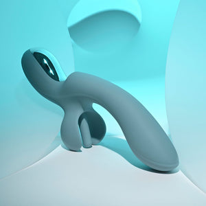 Evolved Take Your Flick - Vibrator with Flicking Clitoral Stimulator - Grey
