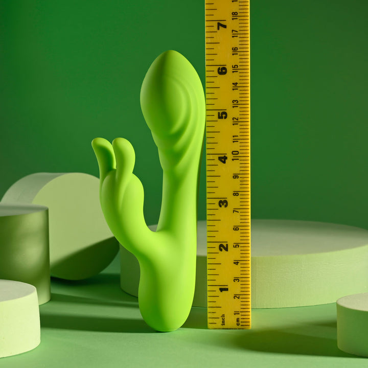 Evolved Brat Bunny Rabbit Vibrator - Green