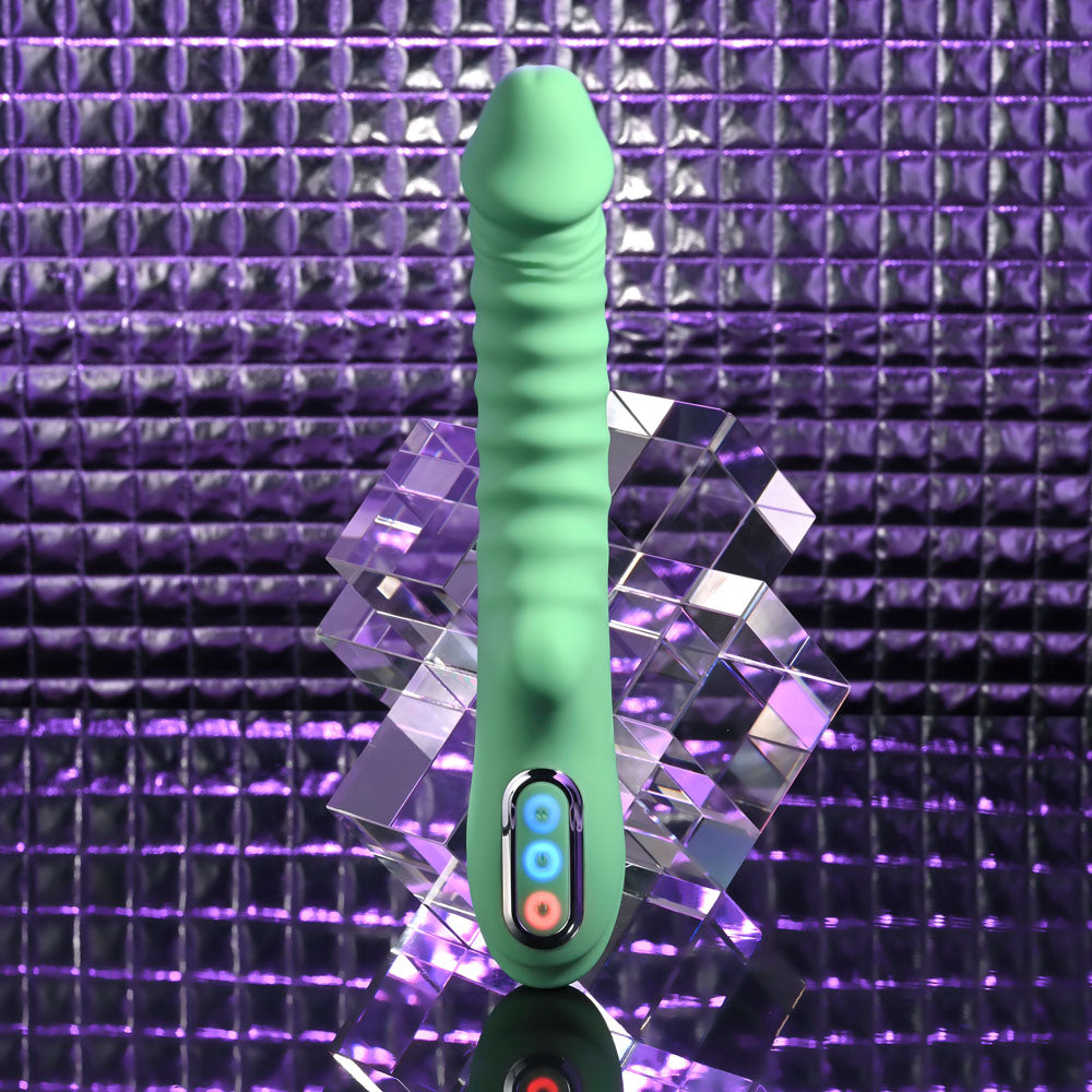 Evolved Full Throttle Vibrator - Mint Green