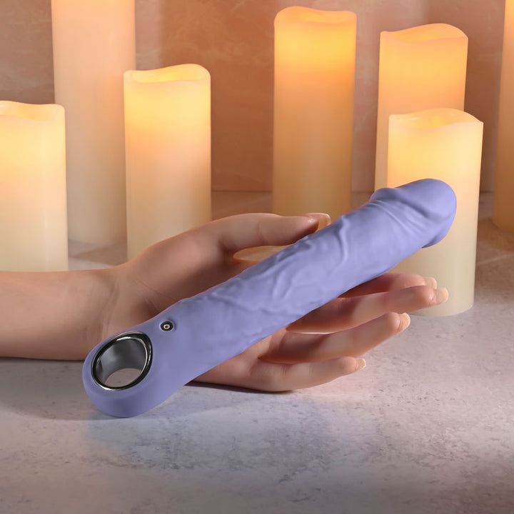 Evolved Large Purple Fantasy Vibrator
