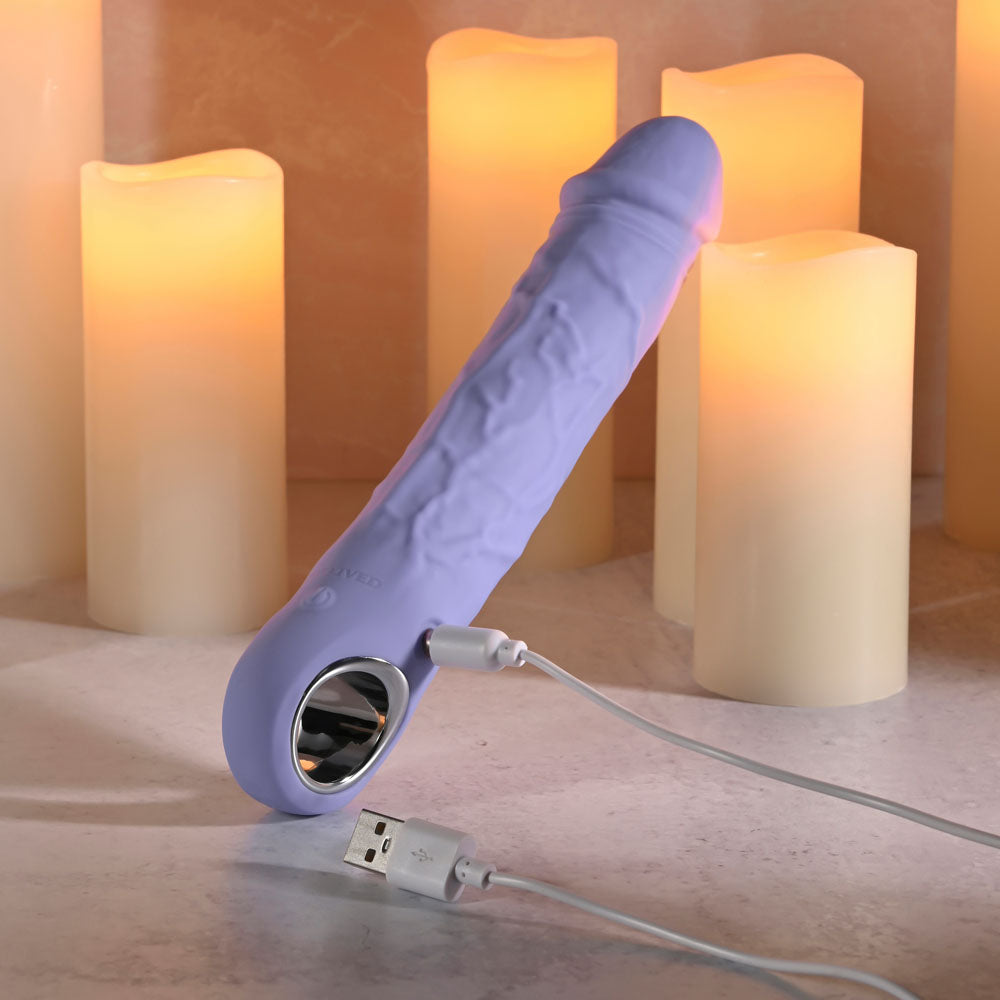 Evolved Large Purple Fantasy Vibrator