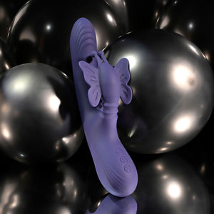 Evolved Wings of Frenzy - Purple Butterfly Vibrator