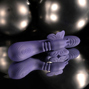 Evolved Wings of Frenzy - Purple Butterfly Vibrator