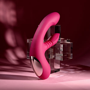 Evolved Gentle Persuasion - Pink Rechargeable Rabbit Vibrator