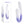 Evolved Sprint Loaded Multi Tapping Vibrator - Purple/White