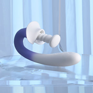 Evolved Sprint Loaded Multi Tapping Vibrator - Purple/White