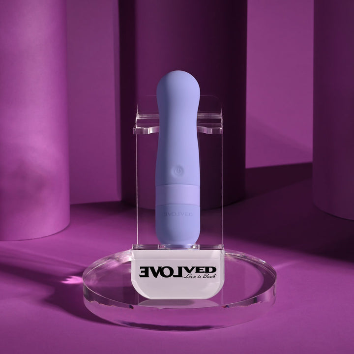 Evolved Squishy Bullet Vibrator - Purple
