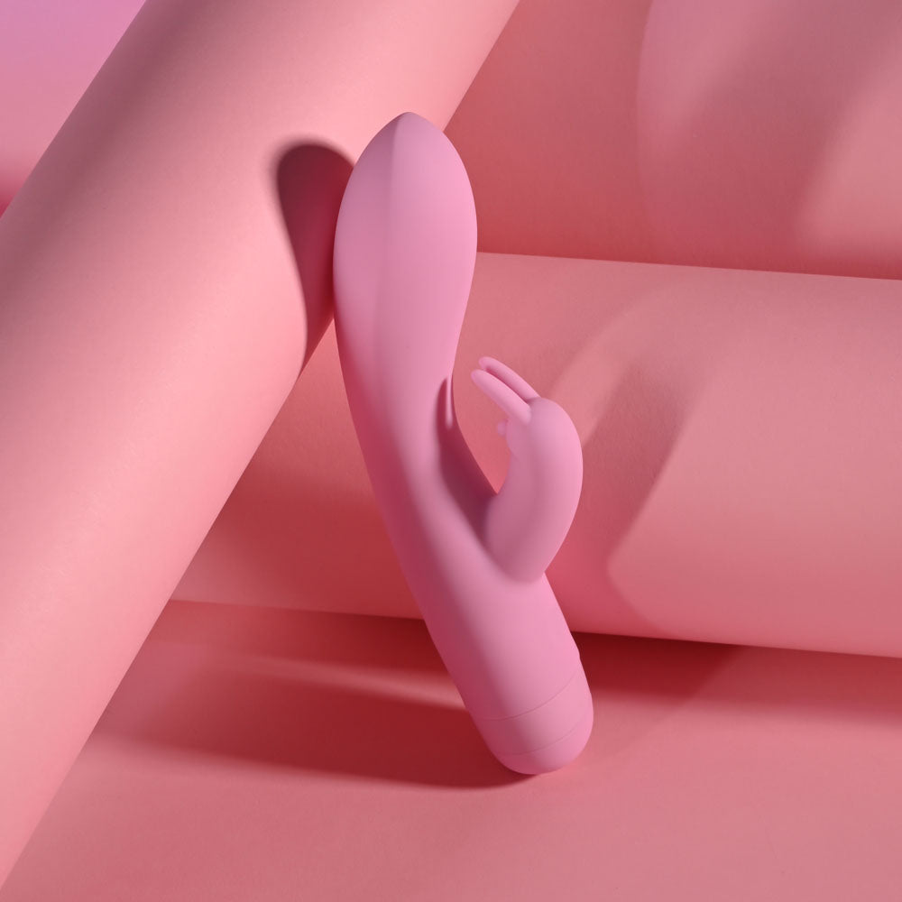 Evolved Cushy Bunny Rabbit Vibrator - Pink