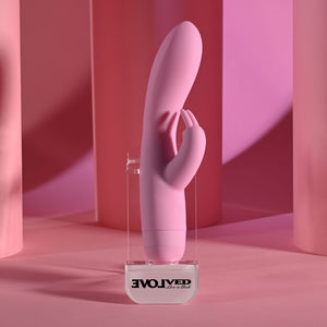 Evolved Cushy Bunny Rabbit Vibrator - Pink