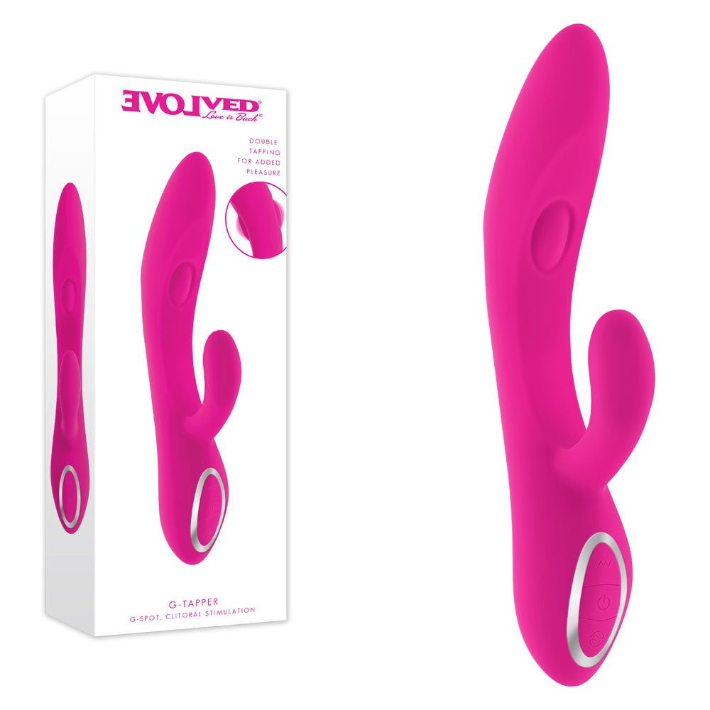 Evolved G-Tapper Rabbit Vibrator - Pink