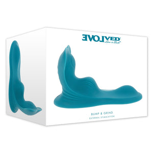 Evolved Bump & Grind - Blue Rechargeable Vibrating Grinder Pad
