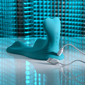 Evolved Bump & Grind - Blue Rechargeable Vibrating Grinder Pad