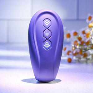 Evolved 2 Become 1 - Strapless Strap-On with Remote Control - Purple