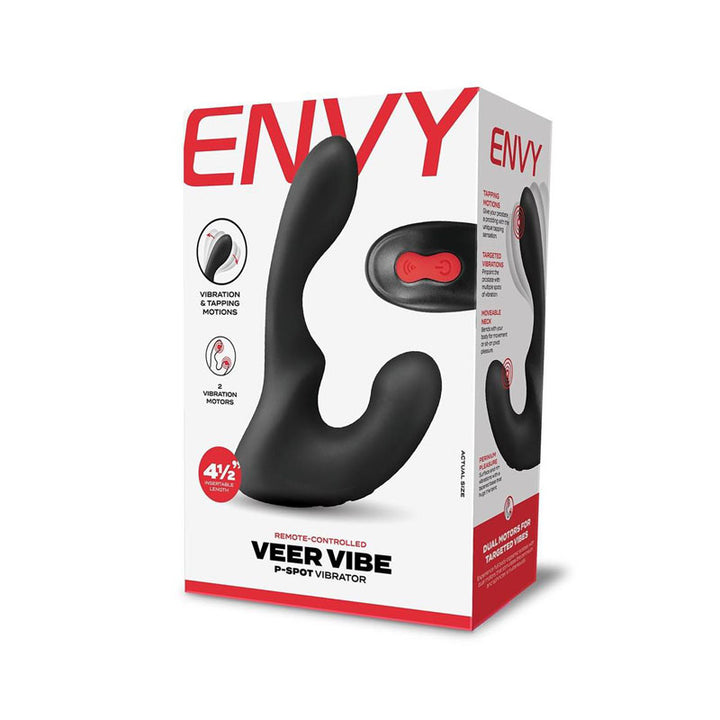 Envy Veer Vibe P-Spot Vibrator with Wireless Remote