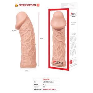 Kokos Extreme Sleeve 05 - Medium Flesh Penis Extension Sleeve