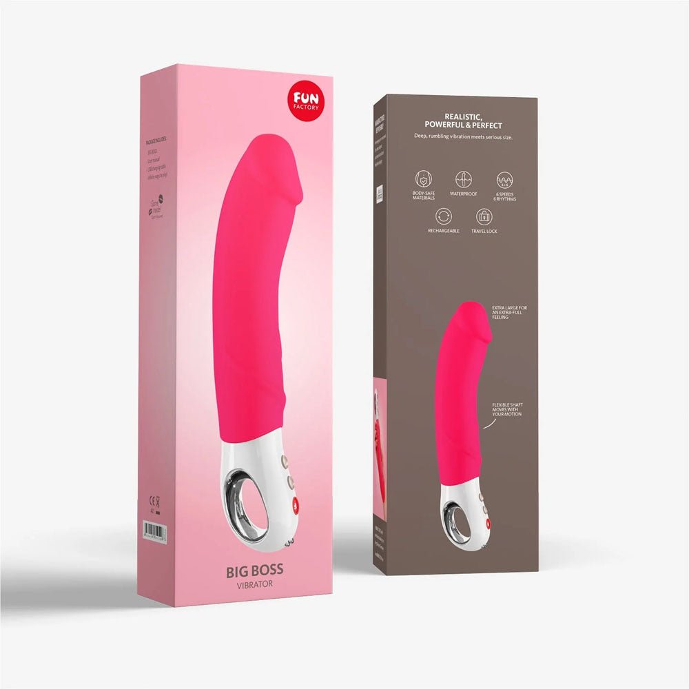 Fun Factory Big Boss G5 Vibrator - Pink