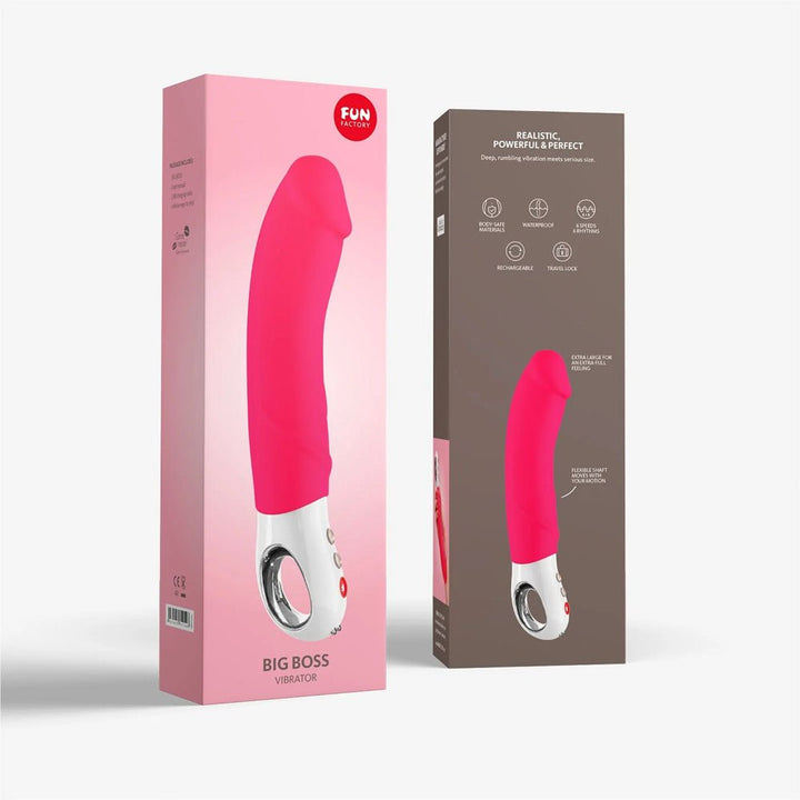 Fun Factory Big Boss G5 Vibrator - Pink