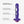 Fun Factory Bouncer Dildo - Flashy Purple