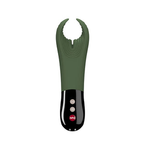 Fun Factory Manta Vibrating Stroker - Moss Green