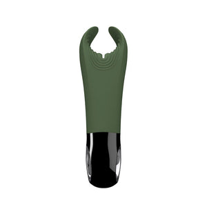 Fun Factory Manta Vibrating Stroker - Moss Green