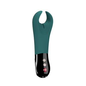 Fun Factory Manta Vibrating Stroker - Deep Sea Blue