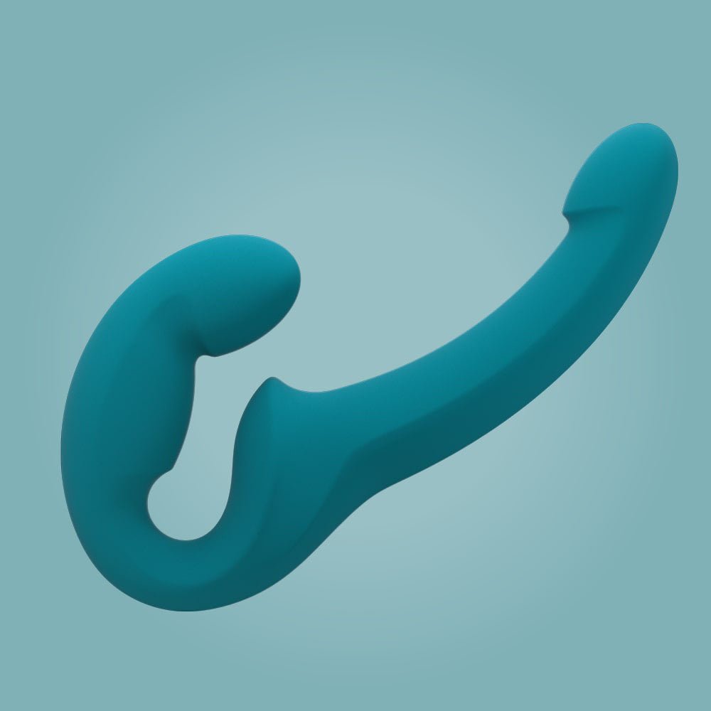 Fun Factory Share Lite Strapless Strap-On - Blue