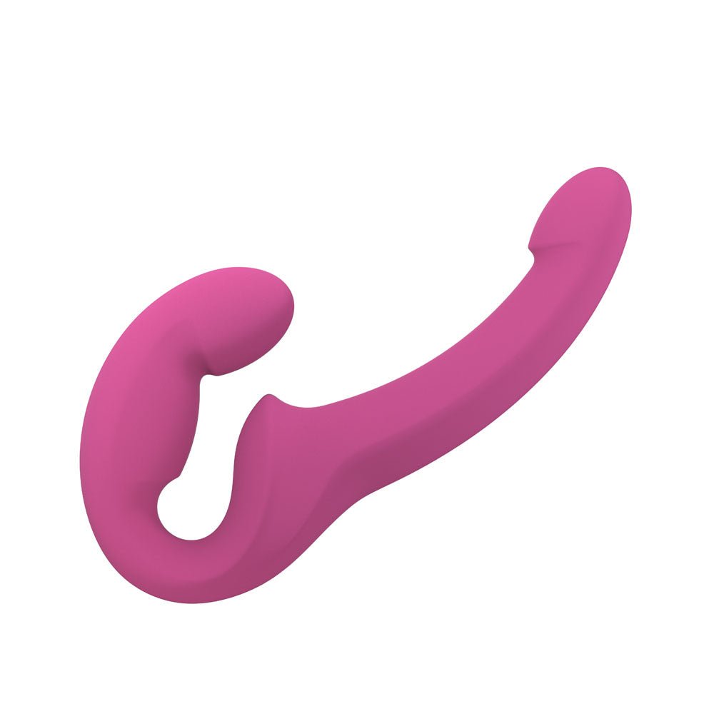 Fun Factory Share Vibe Pro Vibrating Strapless Strap-On - Blackberry
