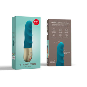 Fun Factory Stronic Petite Pulsating G-Spot Vibrator - Deep Sea Blue