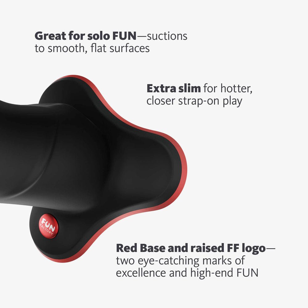 Fun Factory The Boss Stubb Realistic Dildo - Black