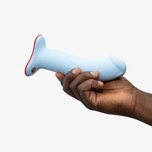 Fun Factory The Boss Stubb Realistic Dildo - Dove Blue