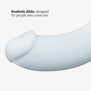 Fun Factory The Boss Stubb Realistic Dildo - Dove Blue