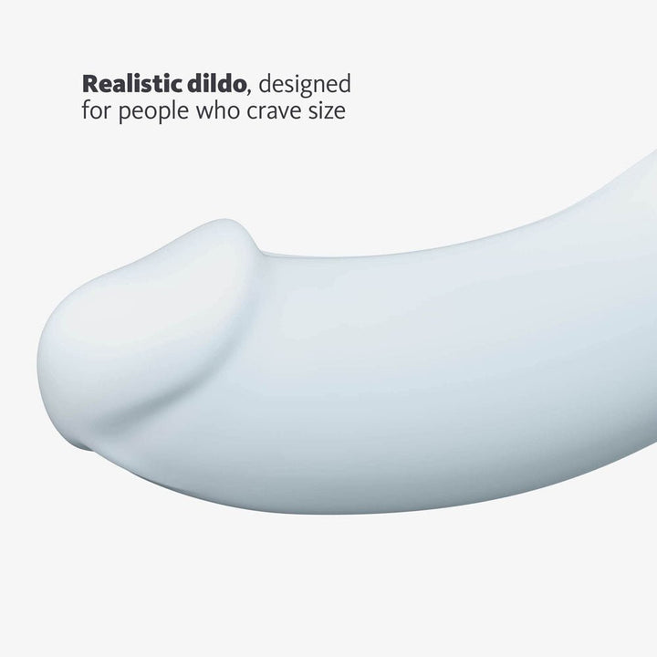 Fun Factory The Boss Stubb Realistic Dildo - Dove Blue