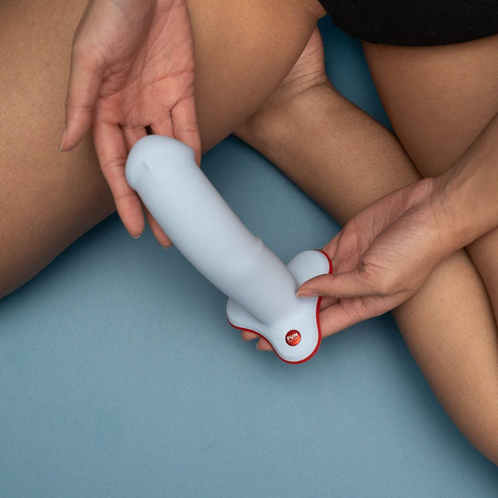 Fun Factory The Boss Stubb Realistic Dildo - Dove Blue