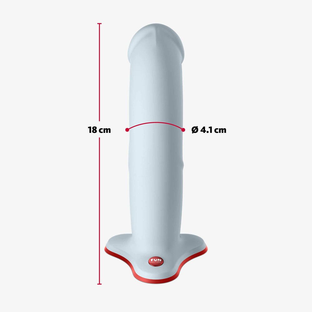 Fun Factory The Boss Stubb Realistic Dildo - Dove Blue