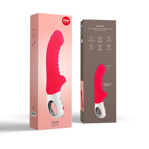 Fun Factory Tiger Vibrator - India Red
