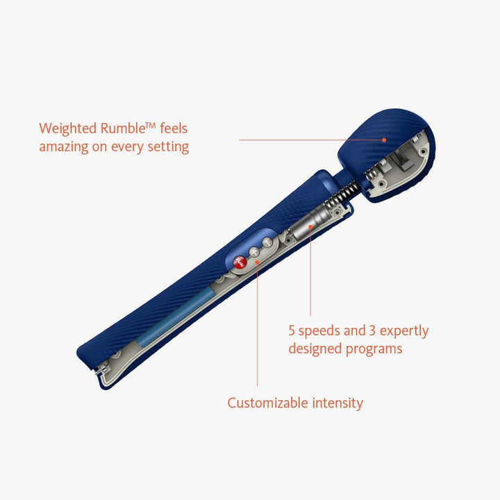 Fun Factory VIM Massage Wand - Midnight Blue