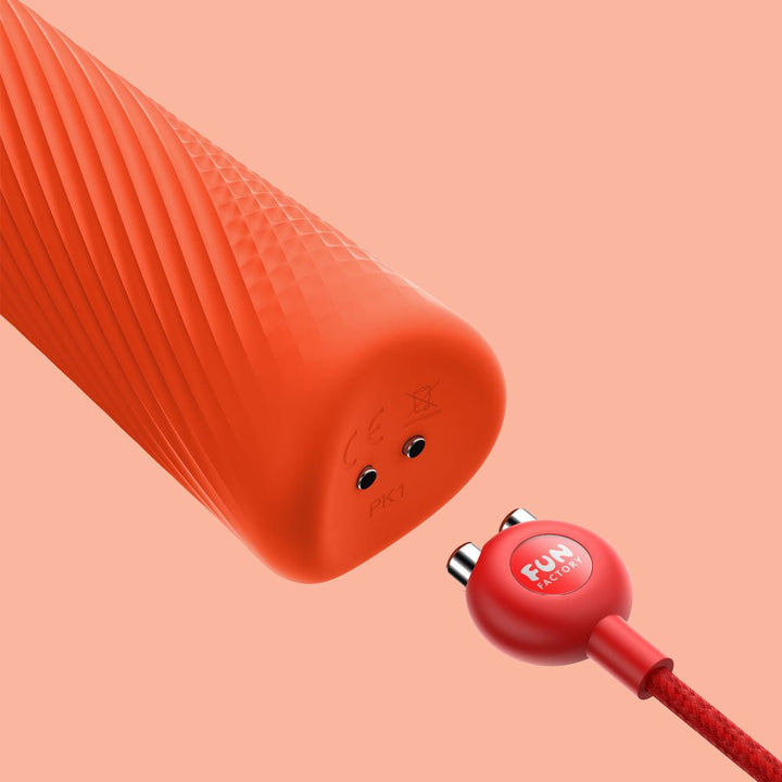 Fun Factory VIM Massage Wand - Sunrise Orange