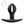 Fun Factory B Balls Uno Anal Plug - Black