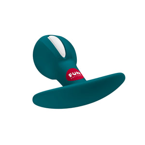Fun Factory B Balls Uno Weighted Vibrating Anal Plug - Bottle Green