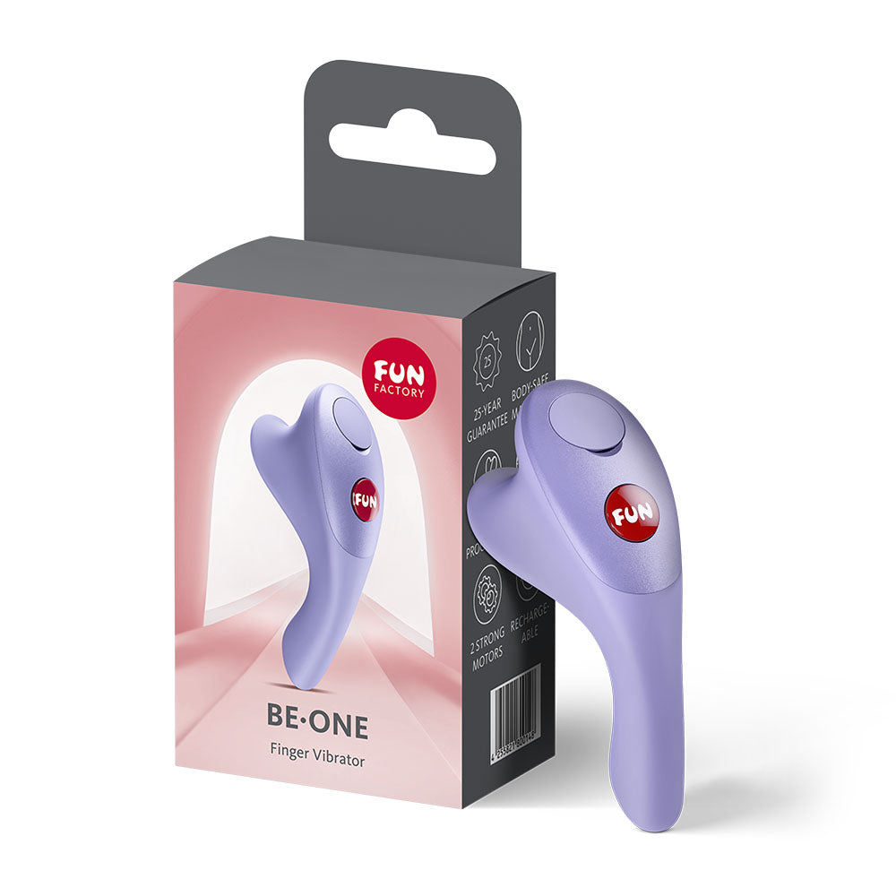 Fun Factory Be-One - Purple Rechargeable Finger Stimulator