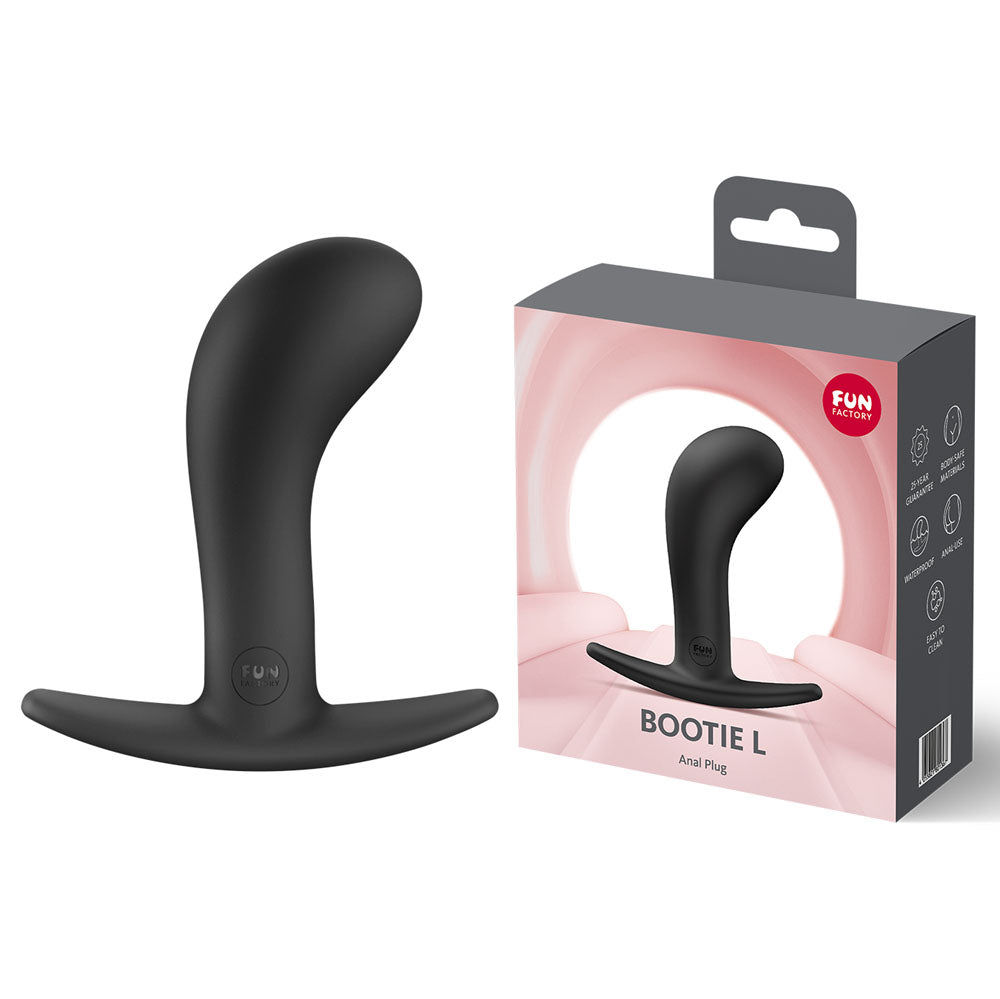 Fun Factory Bootie L Anal Plug - Black